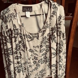 Alex Evening  jacket/shell sparkles - Medium